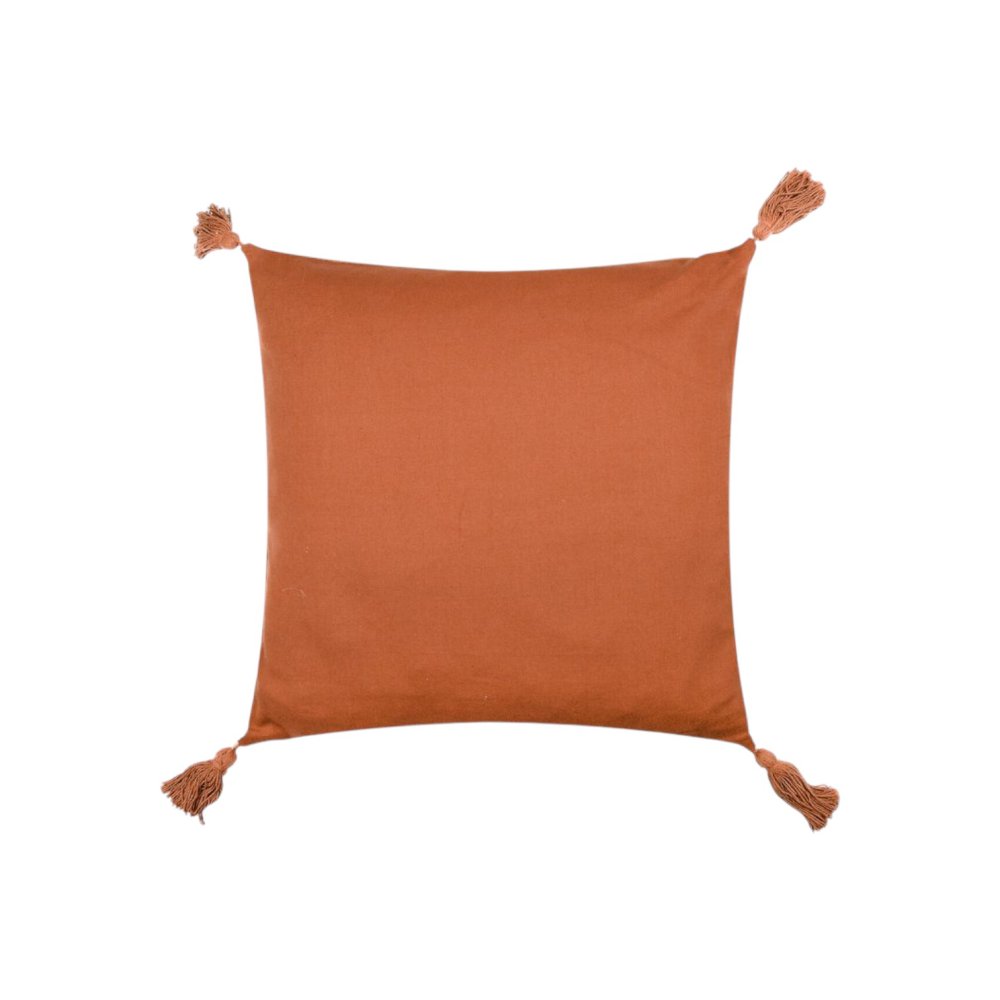 Orange Cotton Cushion