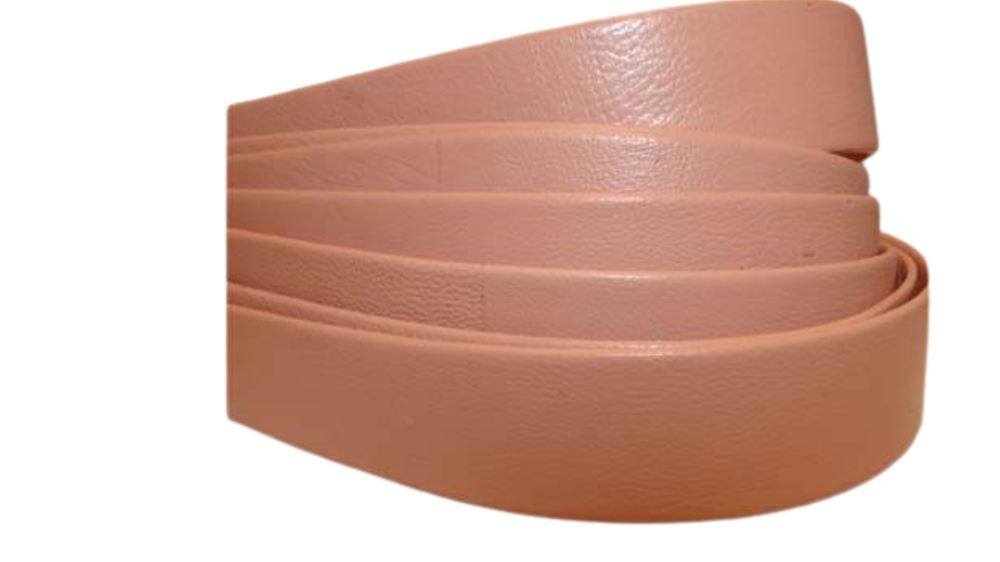 Nappa Leather Flat-Pink-20mm
