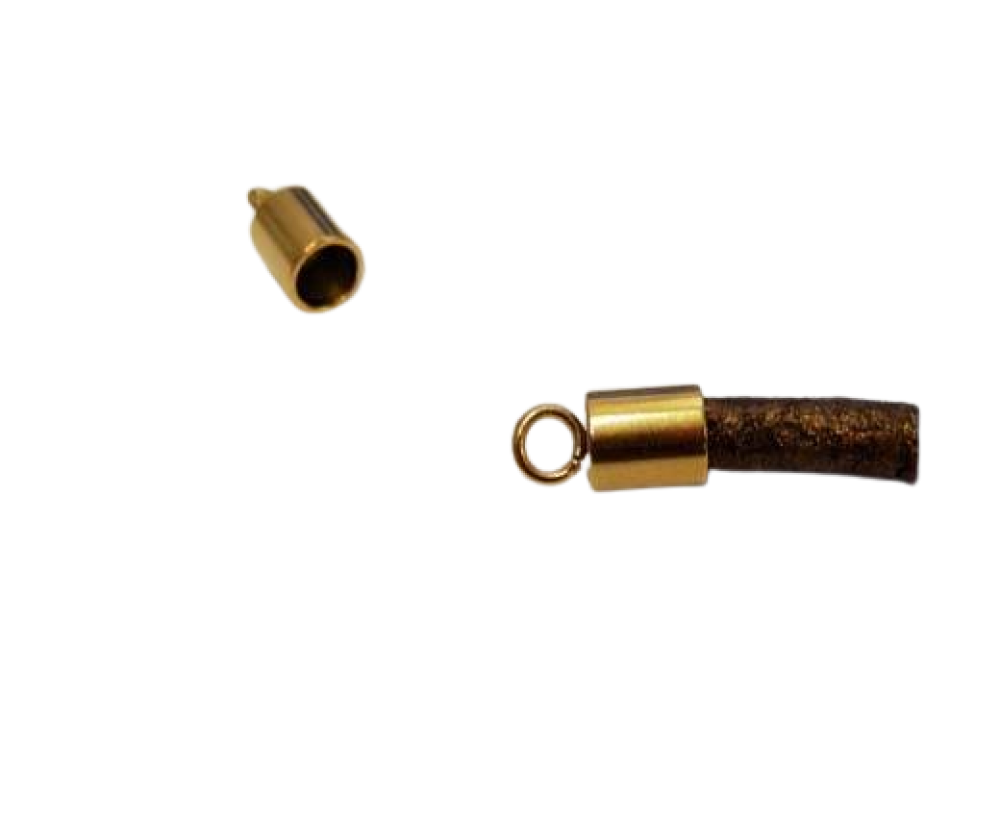 Stainless steel end cap SSP-195-4mm-Gold