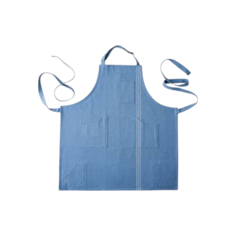 Denim Blue Cotton Apron