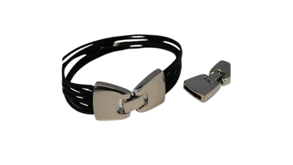 Zamak Snap Lock Clasp-MGL99-12.5x2mm