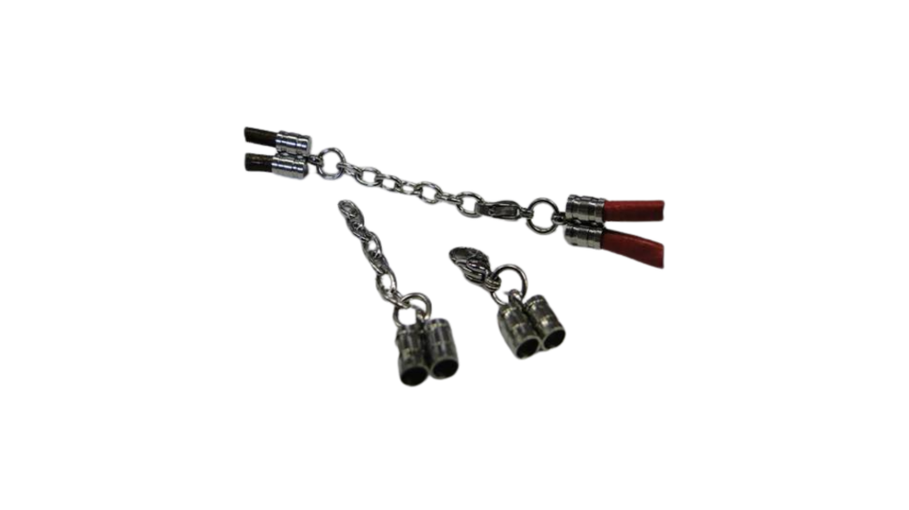Stainless steel extension chain with clasp-SSP-442-3mm