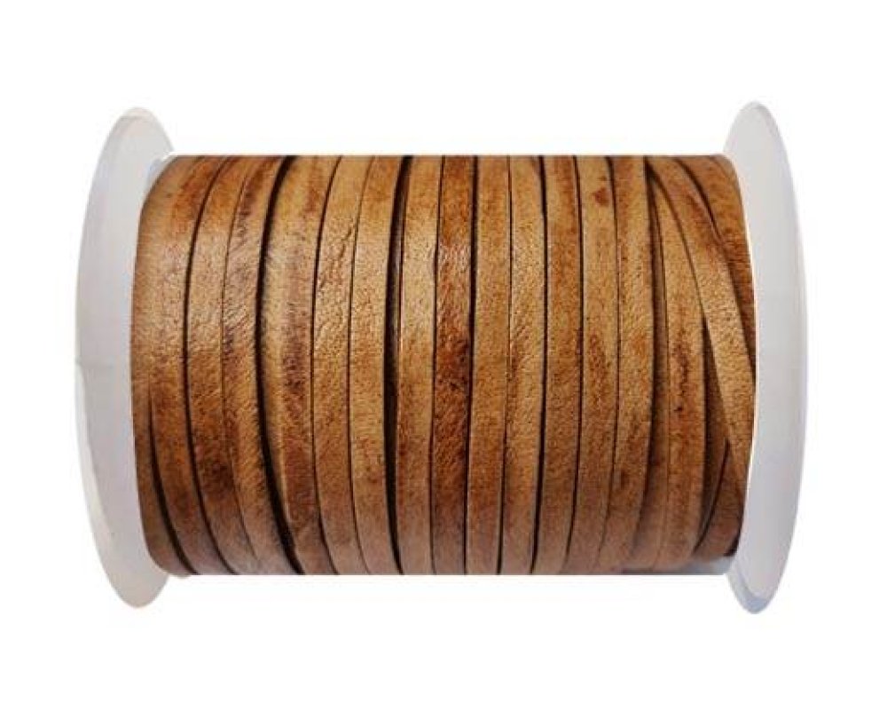 Cowhide Leather Jewelry Cord -3mm-SE_VINTAGE TAN