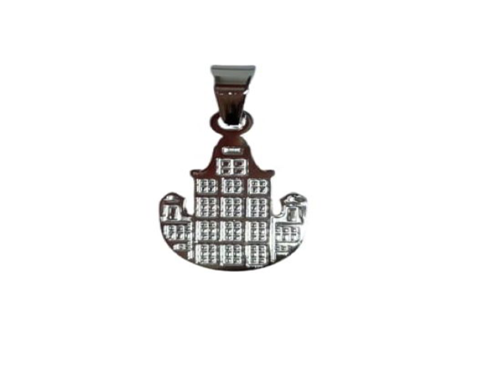 Stainless Steel Pendant: SSP 1003 (Steel) Building