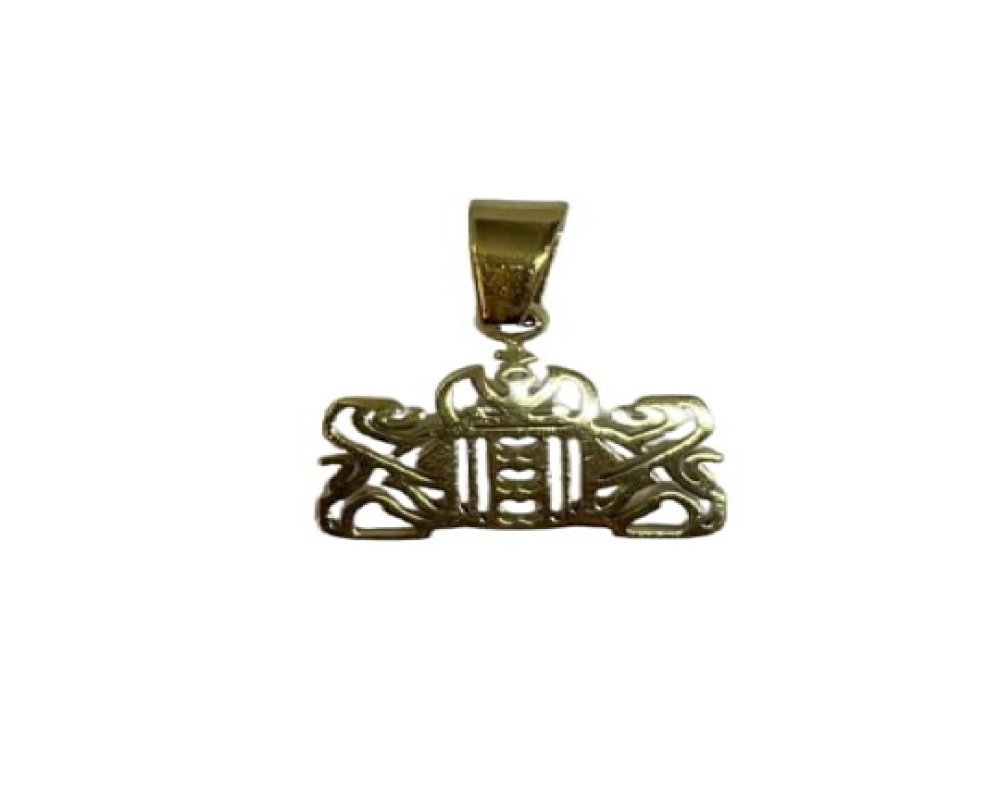 Stainless Steel Penant: SSP-1005 (Gold)