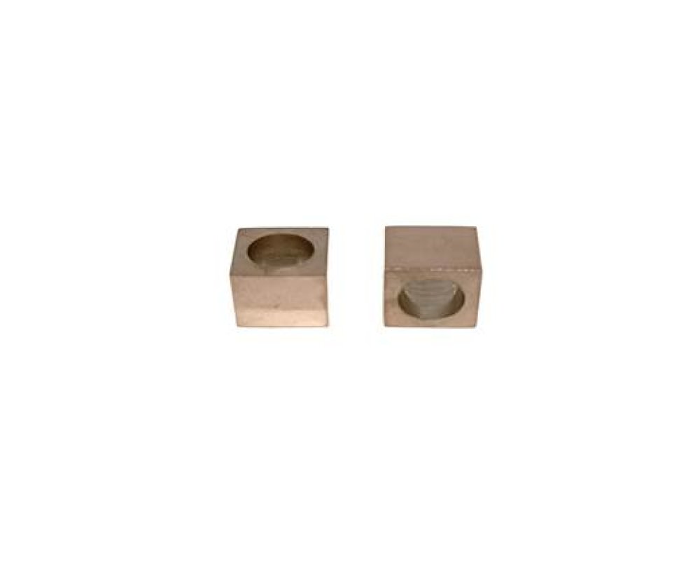 Stainless steel part for leather: SSP-306 6mm (Rose Gold)