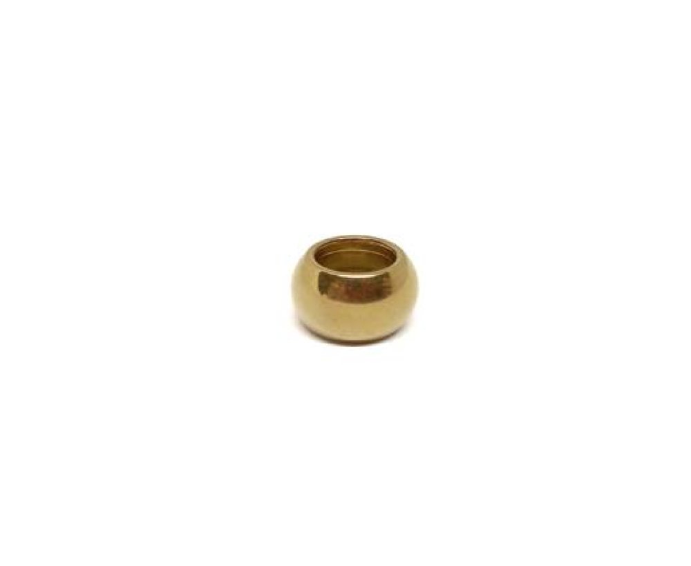 Stainless steel part for leather: SSP- 37 6mm (Gold)
