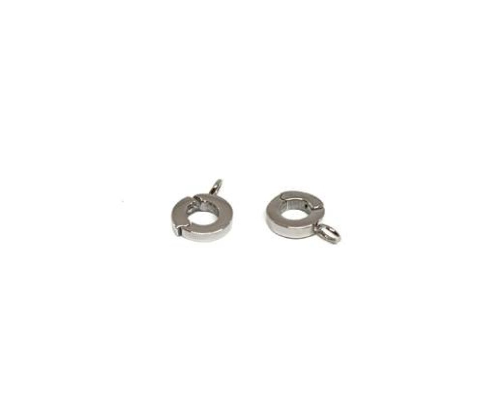 Stainless steel part for round leather: SSP-53 5MM (Steel)