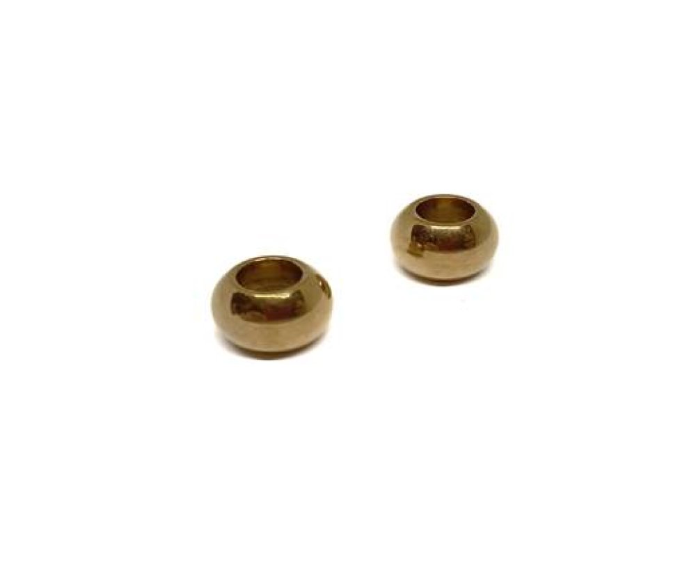 Stainless steel part for leather: SSP-70 6mm (Gold)