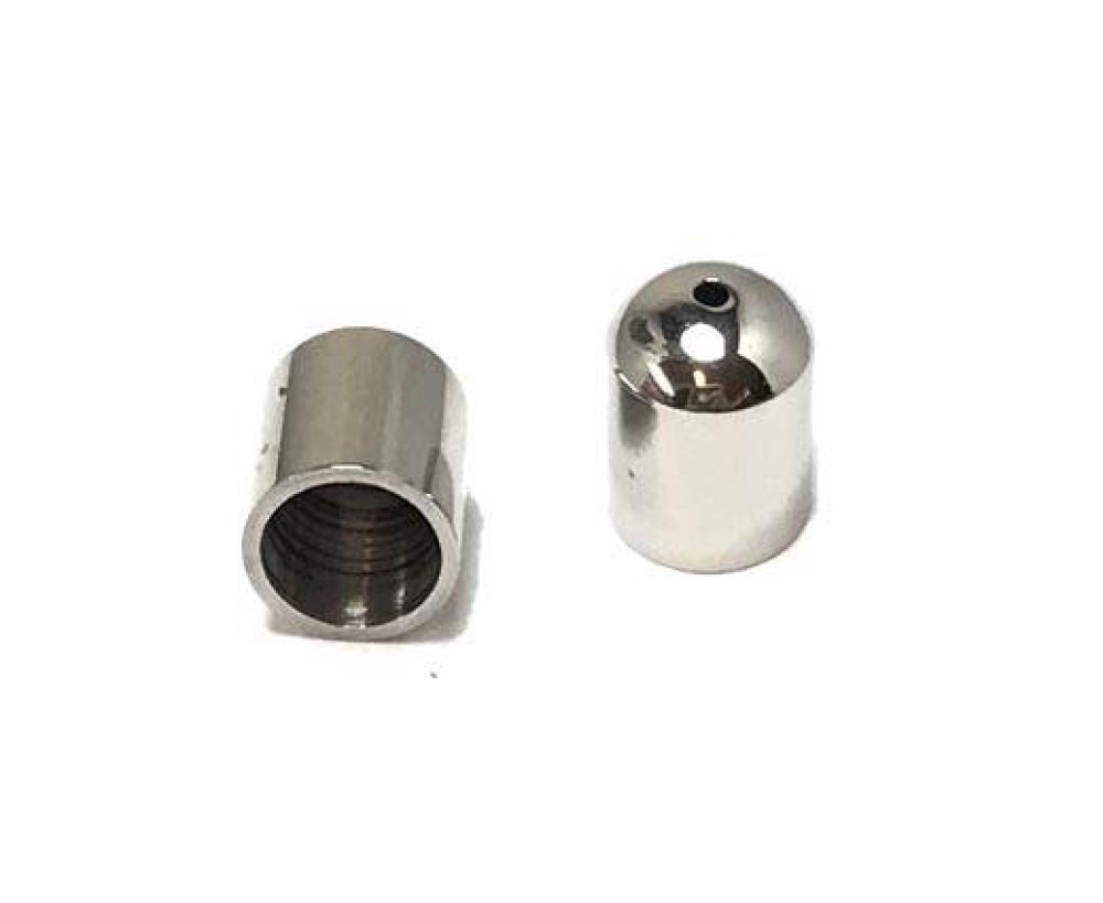 Stainless steel part for leather: SSP 759 8mm (Steel)