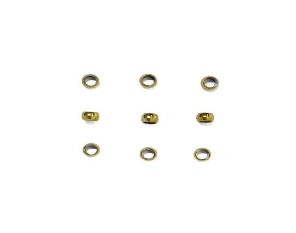 Stainless Steel Part for leather-SSP 806 3mm (Gold)