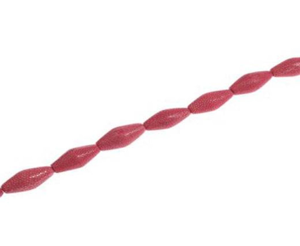 Sting Ray Beads - double-cone-pink-polish