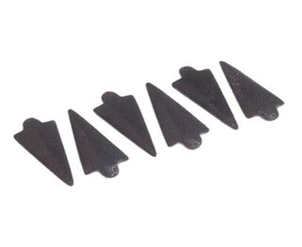Sting Ray Beads - equilateral-triangle-black-polish