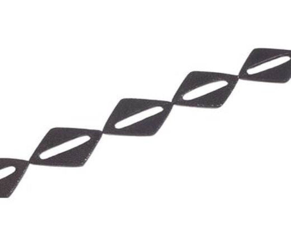 Stingray Beads - eye-shape-black-polish