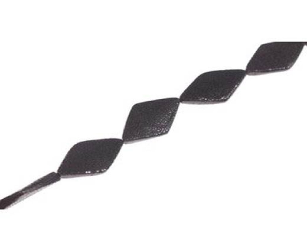 Sting Ray Beads - rhombus-black-polish