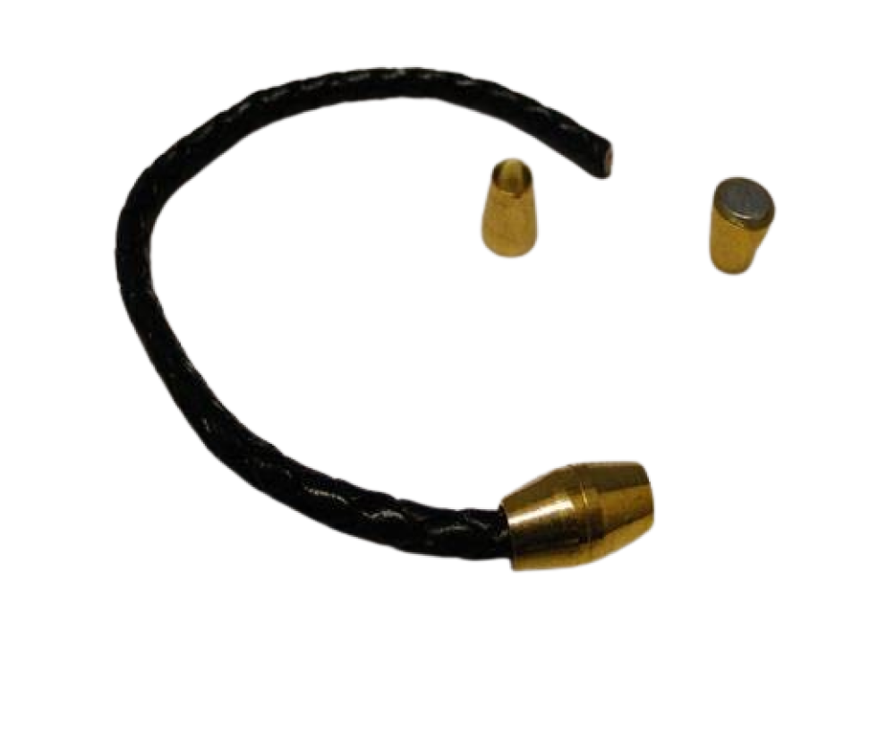 Zamak magnetic clasp: MGL 8 6mm (Gold)