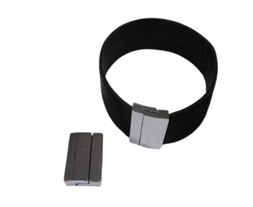 Zamak magnetic claps: MGL-231 20*3mm (steel)