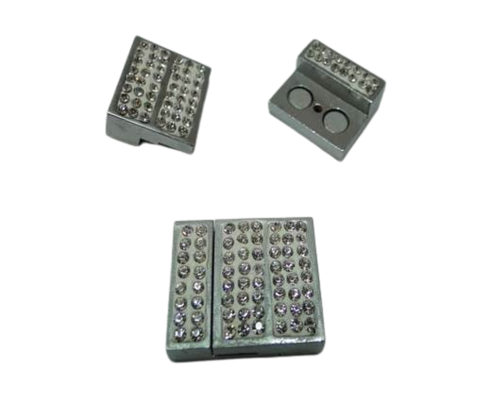 Zamak magnetic claps: MGL-226 20*5mm (steel)