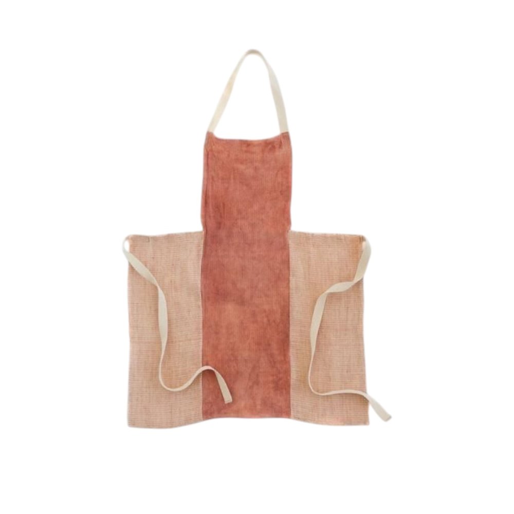 Orange Cotton Apron