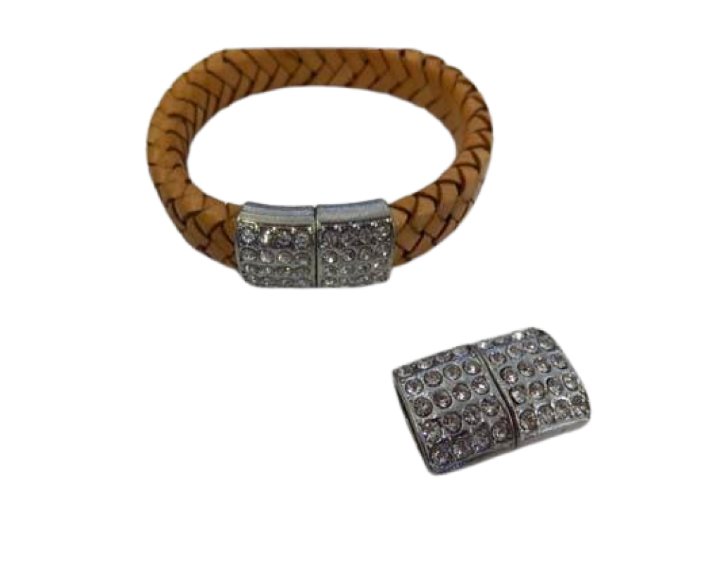 Zamak magnetic claps: MGL-46 11*7mm (steel)