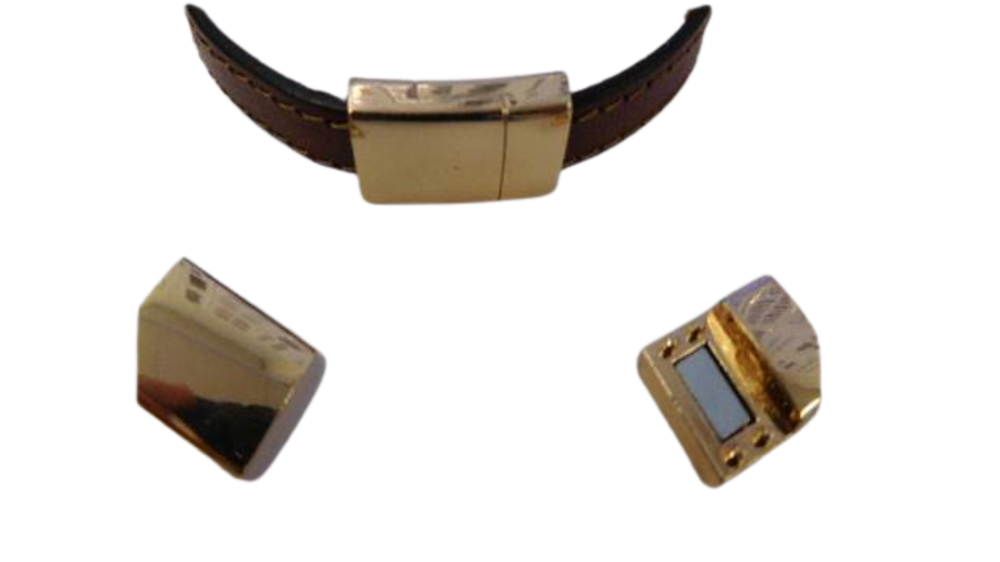 Zamak magnetic clasp: MGL-324 10*3mm (rose gold)
