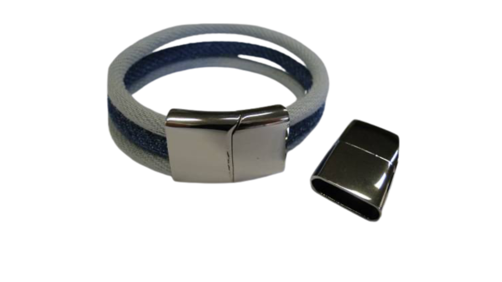 Stainless Steel Magnetic clasps: MGST-32 16*5mm (steel)