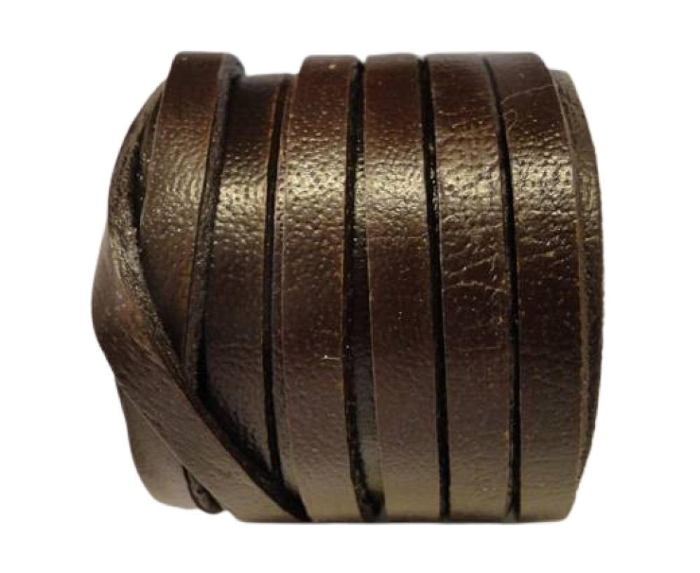 Flat-Dark Brown-10mm*2mm