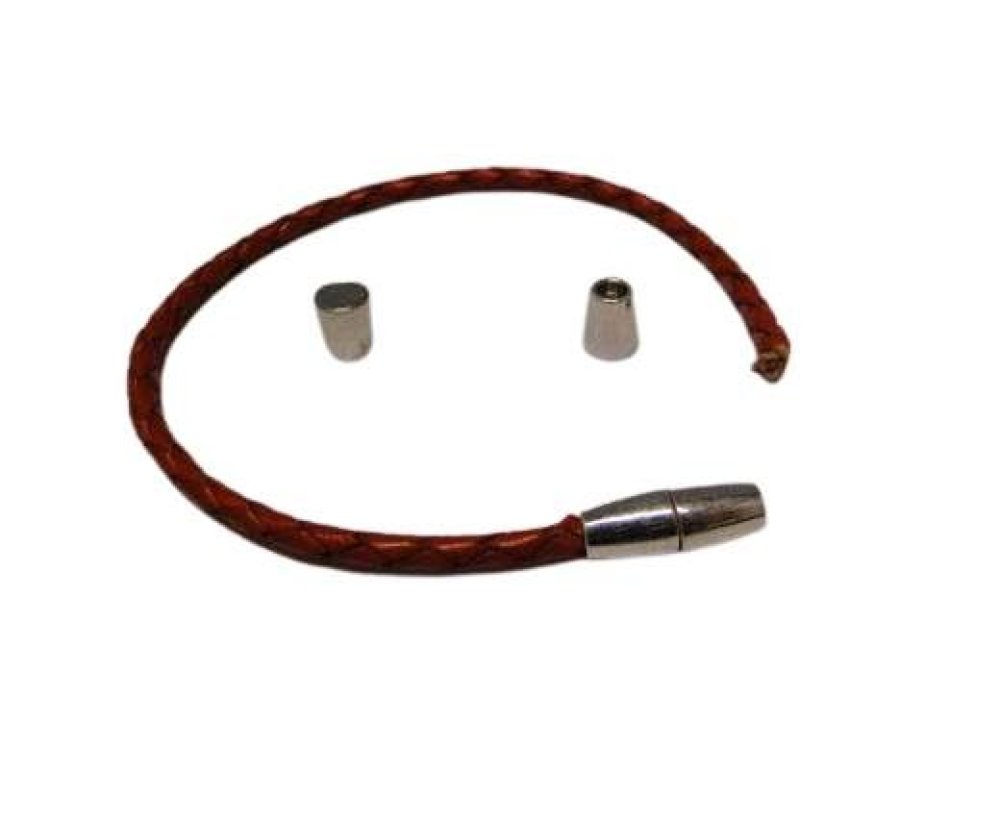 Zamak magnetic clasp: MGL 08 8mm (steel)