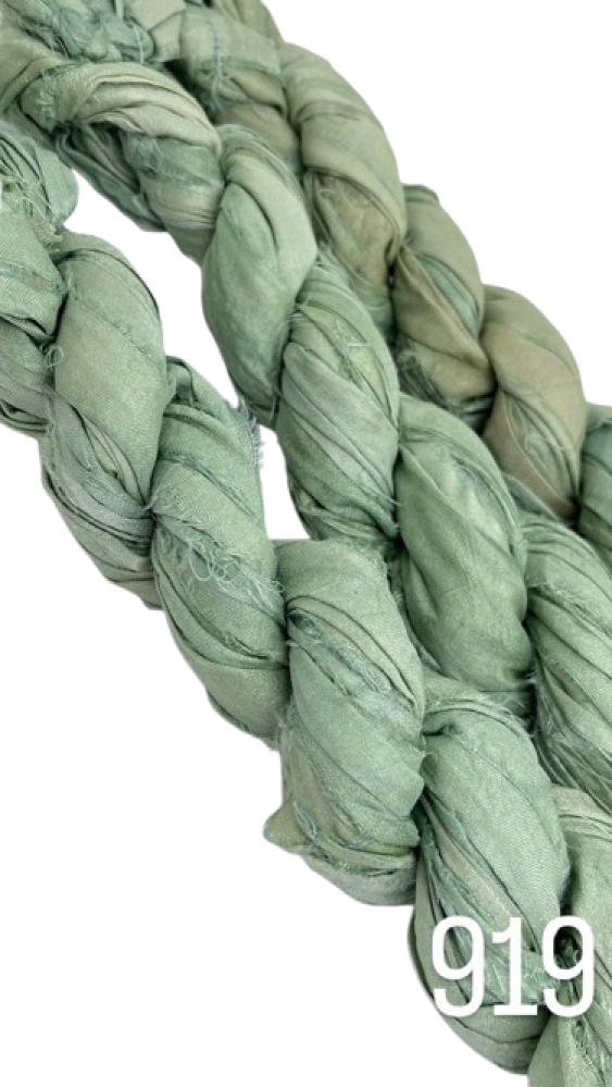 Sari Silk - Sage Green - 919