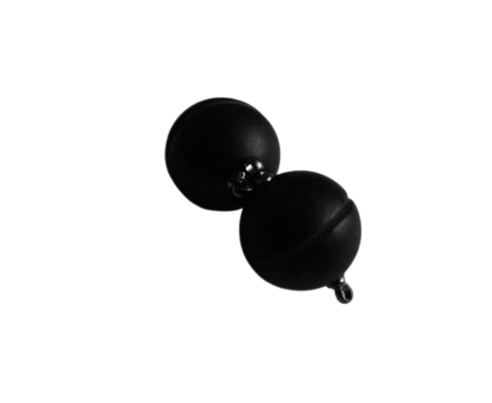 brass Magnetic clasp MG-93-Black