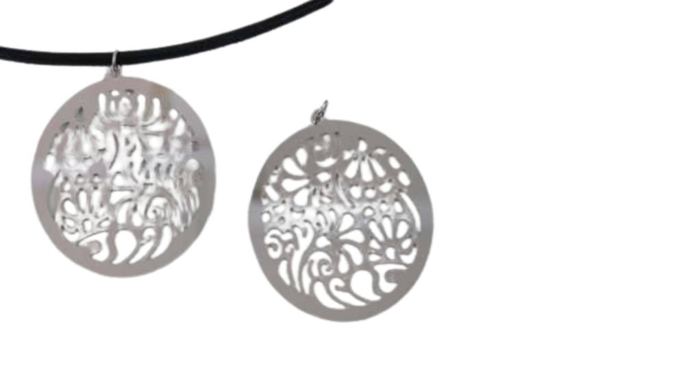 Stainless Steel Pendant SSP-546 46mm Steel