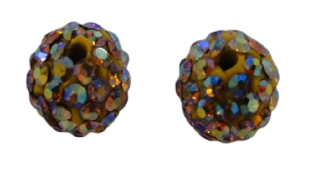 Shamballa-Bead-10mm-Topaz AB