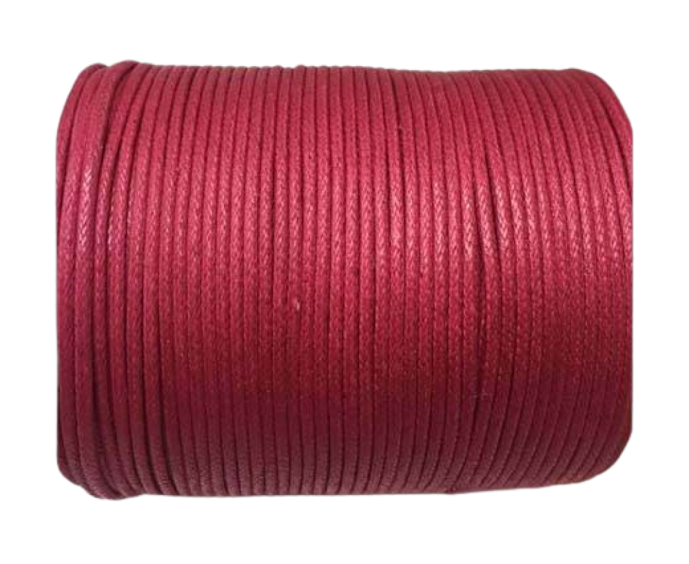 Wax Cotton Cords - 1,5mm - Fuchsia