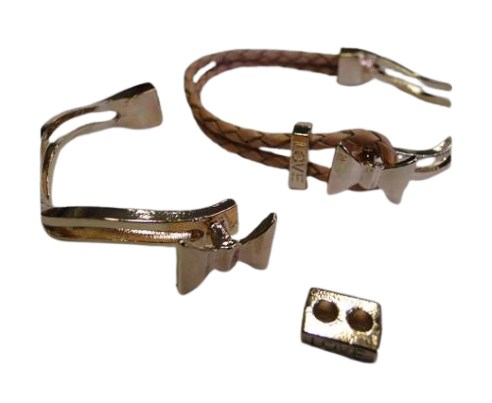 Half Cuff Bracelet Clasp: MGL 225 3mm (Rose gold)