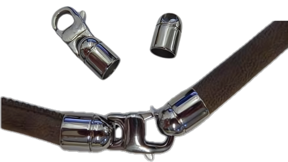 Stainless Steel Lobster Claw Clasp -MGST-108-8mm-Steel