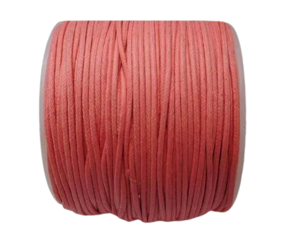 Wax Cotton Cords - 1,5mm - Pink