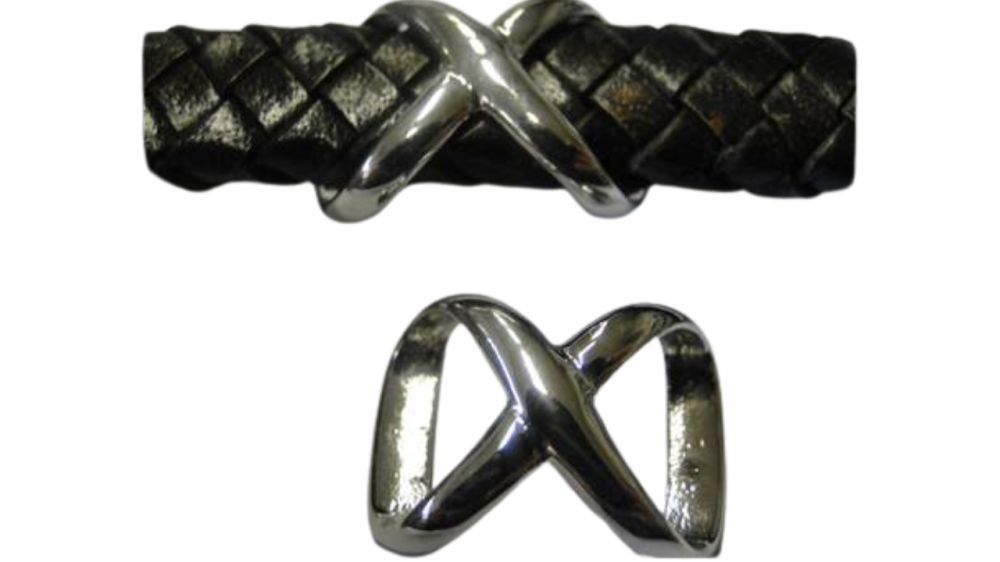 Stainless steel part for leather: SSP-301 11*5mm (Steel)