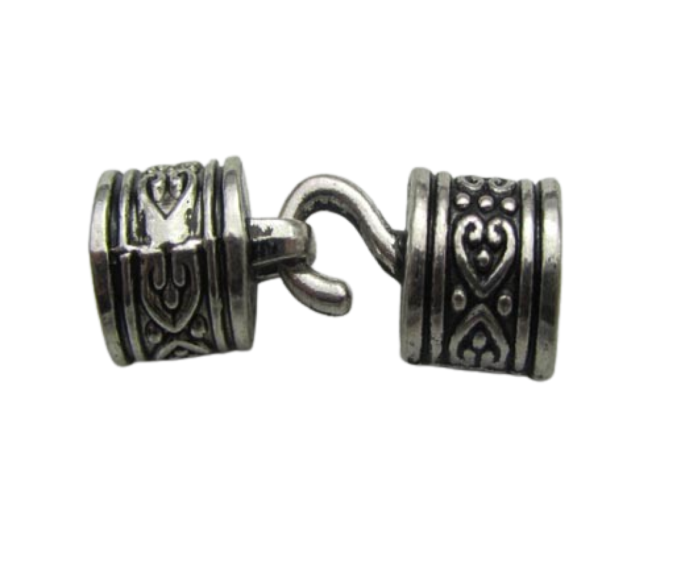 Zamak Hook Clasp  ZAML-37-6mm