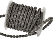 Round Braided Leather Cords