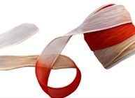 Silk Ribbons on rolls