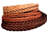 Flat Braided Leather Cords