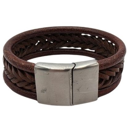 Combination Leather Bracelet - Style 228