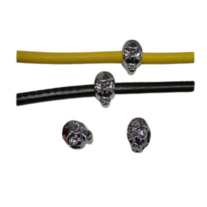 Zamak parts for leather: CA-4744 4mm (Steel)