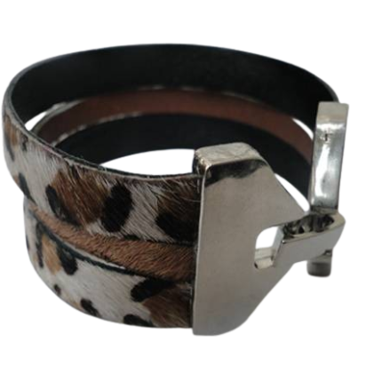 Zamak Snap Lock Clasp: MGL138 25x2mm (Steel)
