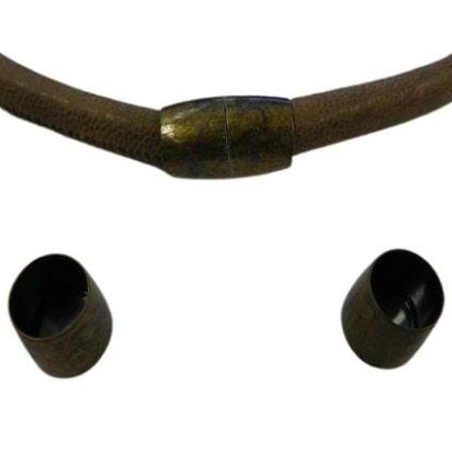 Zamak magnetic clasp: MGL 8 10mm (Copper)