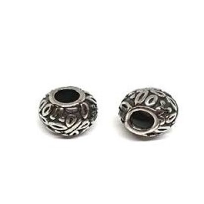 Stainless steel part for round leather: SSP-774 5MM (Steel)