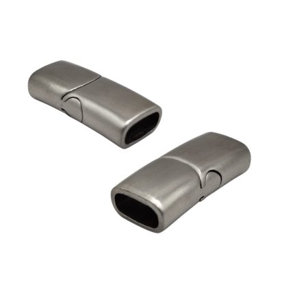 Stainless Steel Magnetic Clasp: MGST-262 8*4mm (Steel Matt)