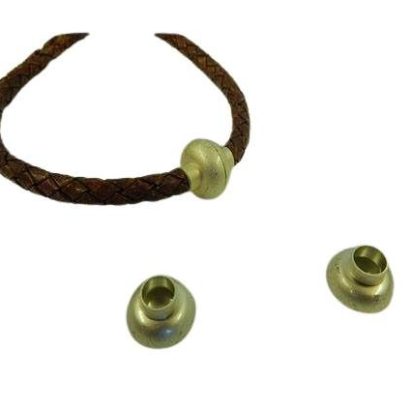 Zamak magnetic claps: MGL-4 5 MM (Powdered Gold)