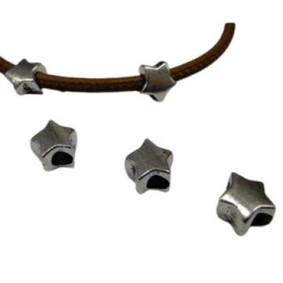 Zamak part for leather: CA-3739 5mm (Steel)