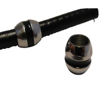 Stainless steel part for leather: SSP-623 6mm (steel)